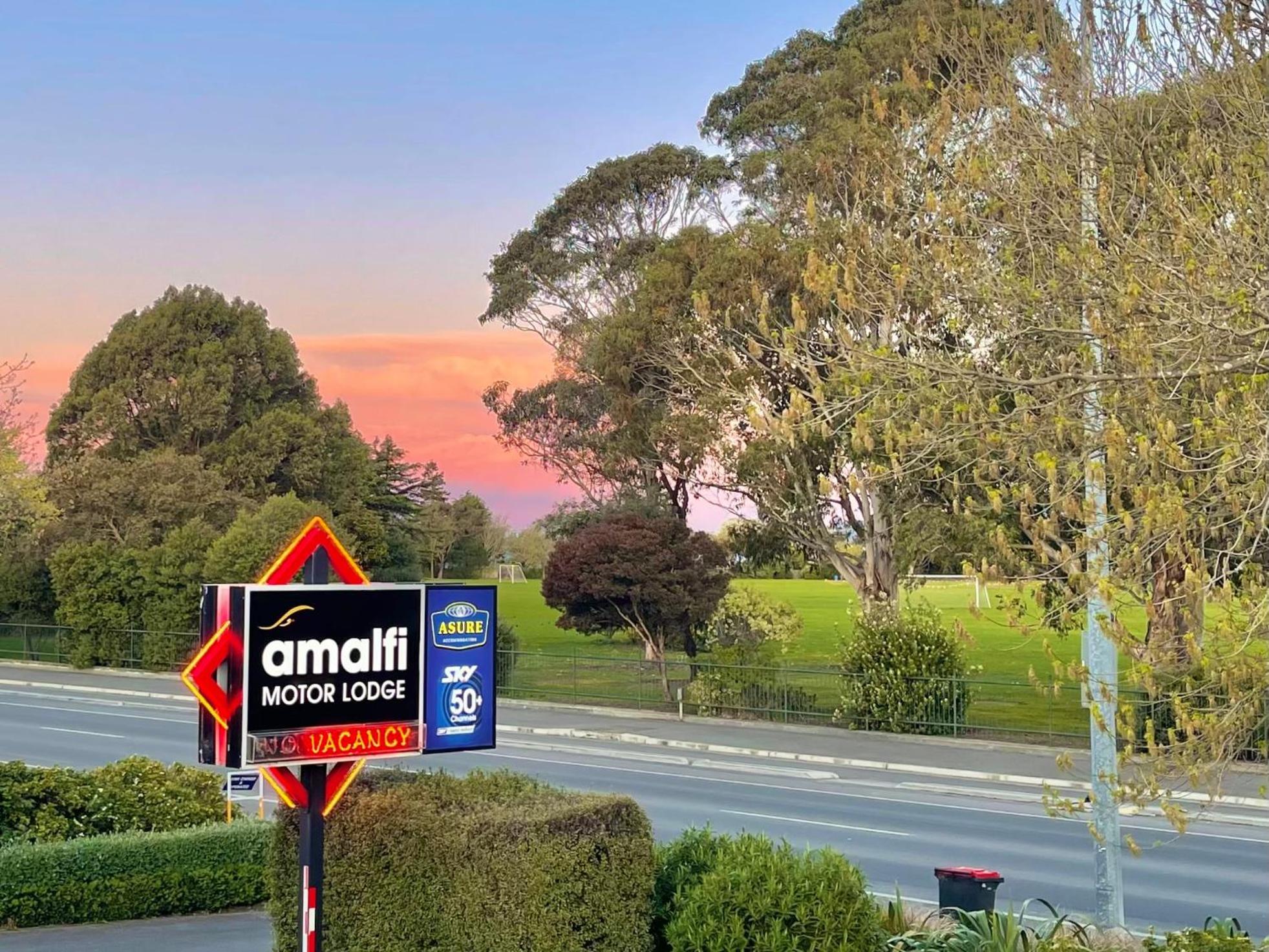 Amalfi Motor Lodge Christchurch Zewnętrze zdjęcie