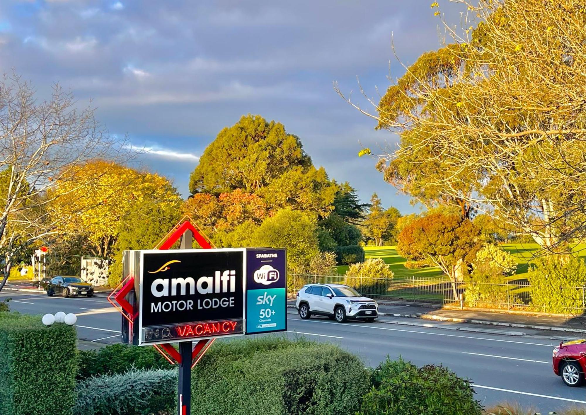 Amalfi Motor Lodge Christchurch Zewnętrze zdjęcie
